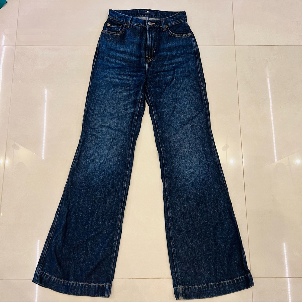 7 for all mankind Modern DOJO Tailorless Trouser Jean Poppy - Picture 10 of 10